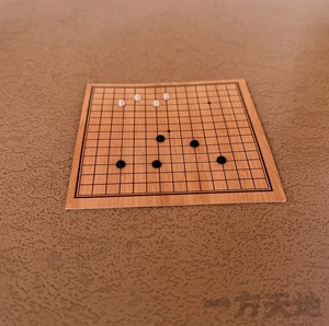 场景模型仿真微缩迷你小五子棋 棋盘棋子 微景沙盘道具造景装饰摆