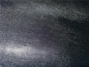 黑色蜥蜴纹牛皮厚1.0mm小挺手工真皮钱包卡包皮鞋饰品手工diy皮料