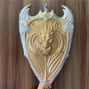 魔兽世界皇家武器雄狮之心盾 狮王盾牌cos武器魔兽道具周边玩具