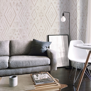 roen柔然壁纸简约卧室客厅背景墙无缝壁布墙布墙纸rk2310201