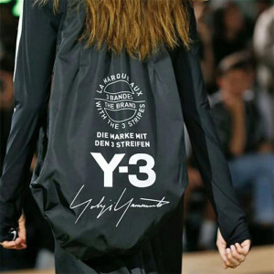 y-3 yohji backpack y3 山本耀司 暗黑签名系列 背包 书包 双肩包