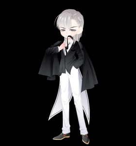 奥比岛绝版匿名神秘黑西装