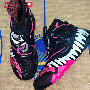 安踏kt6毒液篮球鞋破坏漫威联名款2021新款高帮耐磨男鞋112041102