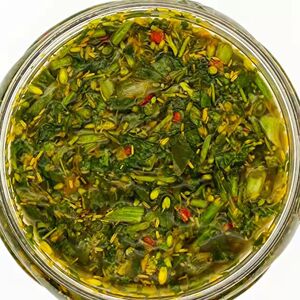 云南施甸特色菜花水腌菜2斤装农家油菜花水腌菜酸腌菜下饭菜