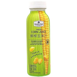 山姆 鲜榨玉米汁谷物饮料300g 健康饮料