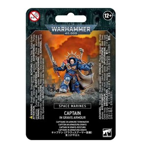 战锤 40K 星际战士 重力护甲连长 Captain in Gravis Armour 现货