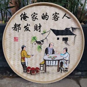 农家乐装饰墙壁画田园