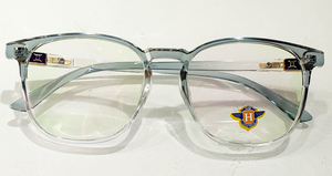 百搭夏日凉风镜架:HaoMan豪曼 K8029 TR塑胶钛时尚透明近视眼镜架