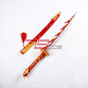 79cos金光布袋戏赤羽信之介凤凰刀110cm精品动漫手工cosplay道具