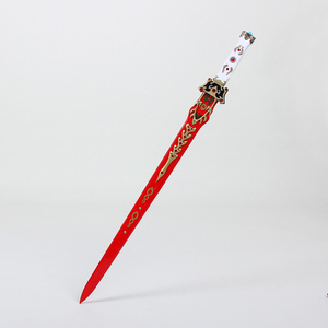 79cos霹雳布袋戏叶小钗太武神器红刀cosplay道具服定做武器装备