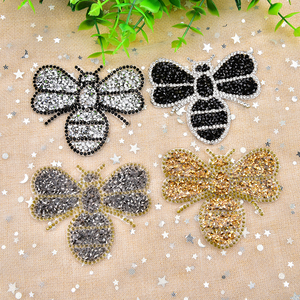 烫钻图案贴动物