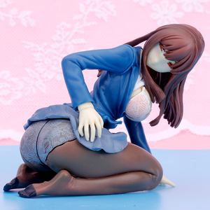 妈见打手办优质版艳姿换装灰梅真朱美少女原画校服跪姿脱机箱模型