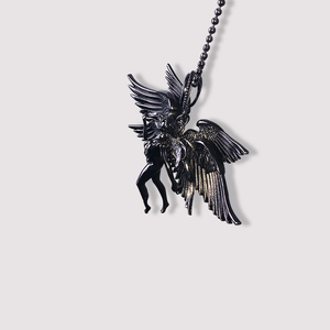 纯粹丨救赎六翼天使项链吊坠男嘻哈风男士朋克个性百搭不掉色ins