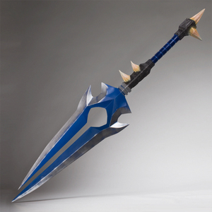 魔兽道具124厘米逐风剑蛋盾道具1比1风剑树脂材料雷霆之怒cos模型