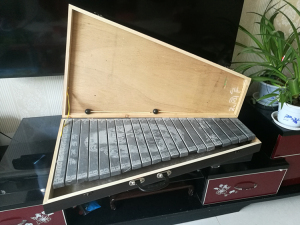 石琴打击乐器灵璧石琴21键手敲打击乐器石琴会唱歌的石头磬磐石琴