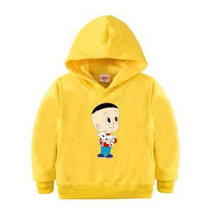 童装卫衣男童女童纯棉初冬大头儿子小头爸爸图案儿童外套加绒衣服