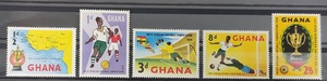 加纳 1959年西非足球锦标赛5全 地图，足球运动员等