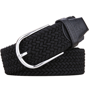 七匹狼皮带男帆布松紧弹力潮年轻人男式裤带时尚休闲男士编织腰带