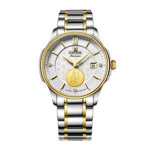 依波24k金表全自动机械手表男表18880113情侣表1888女表18880120