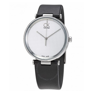 美国轻奢直邮代购正品calvin klein ck男表皮带石英手表k1s21120
