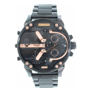 美国直邮代购正品diesel迪赛mr. daddy男士多功能手表dz7312