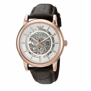 美国轻奢直邮代购正品emporio armani阿玛尼自动机械手表ar1983