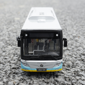 原厂1:36福田客车公交巴士欧辉bj6123evca-25纯电动公交汽车模型