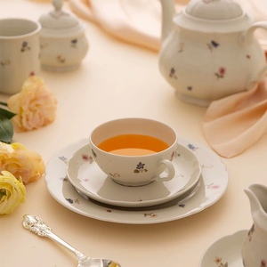 德国进口SeltmannWeiden餐具瓷器陶瓷咖啡杯碟茶杯马克水杯小花