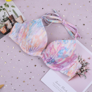 6ixty8ight 68性感比基尼薄杯聚拢无钢圈分体泳装 sw0085