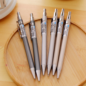 9.9包邮全金属自动铅笔小学生文具批发按动活动铅笔2.0/0.5/0.7mm