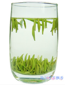 美安雅茶叶专营店天猫2023新茶蒙顶石花全芽尖明前绿茶竹叶炒青茶