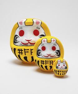 日本代购 fr2 fxxking rabbits dharma 御守开运达摩不倒翁摆件