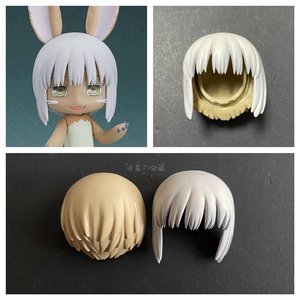 gsc正版散货 粘土人ob11 来自深渊 娜娜奇 头发 短发 白模 魔改