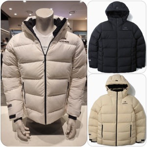 反季特价 韩国代购 eider 羽绒服 男 连帽加厚防水外套鸭绒90%