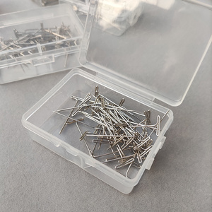 编绳固定珠针头定位针手工固定针加长大头针服装立裁针编绳神器