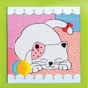 儿童手工贴布画