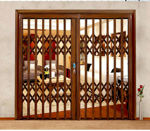 推拉防盗门伸缩