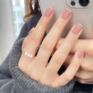 钻石假指甲片成品