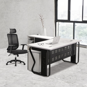 贵阳办公老板桌主管桌椅板式经理桌电脑桌简约现代办公家具大班桌