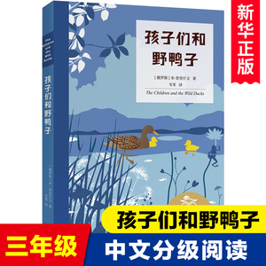 孩子们和野鸭子 中文分级阅读K3 8-9岁适读 儿童文学必读经典书目 三年级小学生课外阅读书籍寒暑假读物新华正版