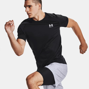 安德玛速干衣under armour男子修身短袖运动健身跑步t恤1361683