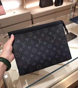 lv手包男包 路易威登新款男士女士手拿包m61692 专柜正品多款现货