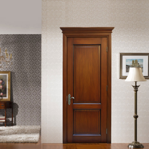 福满门 原木门 实木门 卧室门家用室内门卫生间门 定制门 fm-049