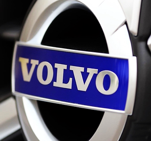 09-17年沃尔沃xc60 中网标 前车标 volvo蓝贴纸 前圆标