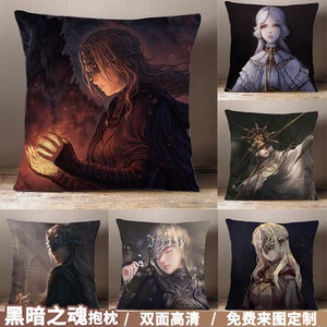 黑暗之魂3周边darksouls防火女葛温德林欧美风游戏定制方形枕靠垫