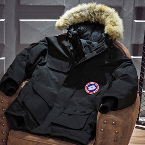 加拿大波克大鹅羽绒服男冬季远征款加厚潮牌宽松中长款加厚外套潮