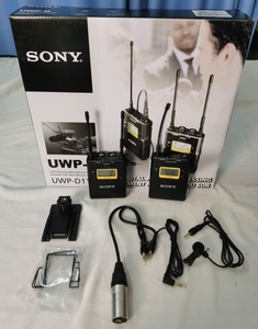 Sony/索尼 UWP-D11一拖一麦克风小蜜蜂无线领夹麦直播话筒采访