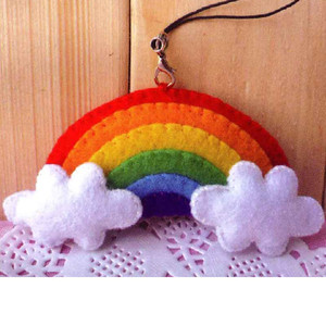 不织布手工diy云朵