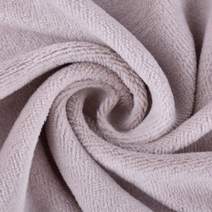 新款 CVC天鹅绒毛巾布 单面绒布 睡衣家居服运动服布料 现货供应