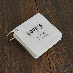 初品环扣本铁线圈迷你小号便携随身单词本空白方格笔记小本子文具